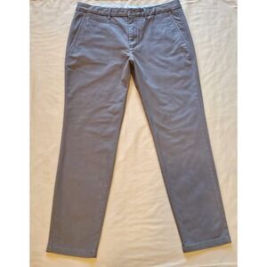 Perk Feel Good‎ Slim Fit +Stretch Chino Brown Pants Mens Size 34/30